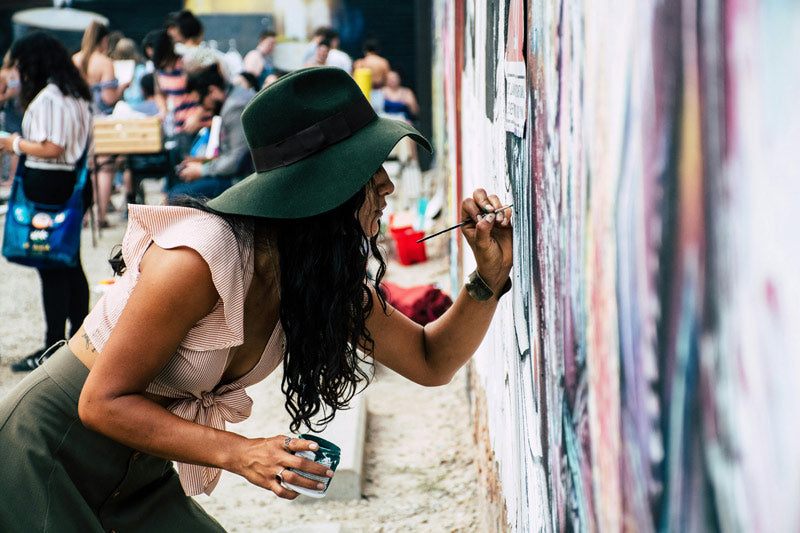 Pintar con acrílicos